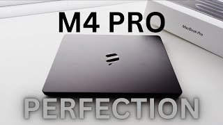 M4 MacBook Pro  14 inch Space black  Unboxing and 1st impressions  Blazingly quick [upl. by Mozelle]