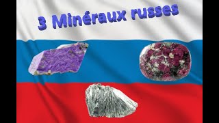 3 Minéraux Russes  La Séraphinite LEudialyte et la Charoïte [upl. by Leuname959]