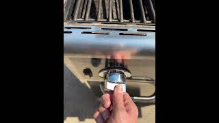 How to light the gas grill at Sun Cottage 6 [upl. by Eralcyram]