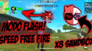 TUTORIAL SPEED x200 FREE FIRE x8 Sandbox [upl. by Nirret259]