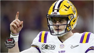 Joe Burrow caps perfect season with 6 TDs in CFP National Championship  College Football Highlights [upl. by Okubo]