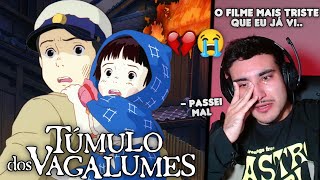 PASSEI MAL DE TANTO CHORAR 😭😭 ASSISTINDO TÚMULO DOS VAGALUMES PELA PRIMEIRA VEZ 1988  FILME REACT [upl. by Goodkin]