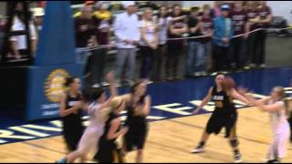 HS Girls Basketball Fosston vs ClearbrookGonvick  Lakeland News Sports  March 5 2013 [upl. by Eiramlehcar]