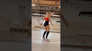 bs flip skatergirl skateboarding [upl. by Heall438]