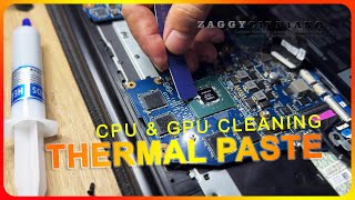 Best Way to Apply a Thermal Paste on Dell G33579 Gaming Laptop  Overheating Fix  Heatsink Clean [upl. by Crudden]