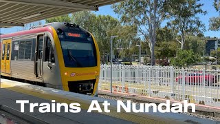 Trains At Nundah [upl. by Cissej443]