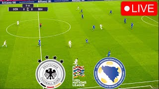 IN DIRETTA  Germania  Bosnia  UEFA Nations League 20242025  Gruppo C [upl. by Rox]