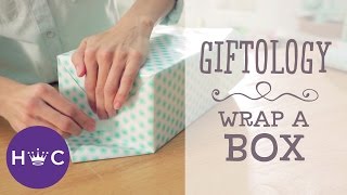 How to Wrap a Box  Giftology [upl. by Renelle321]