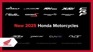 Nueva gama de motocicletas y scooters Honda 2025 [upl. by Seravaj]