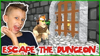 ESCAPING THE DUNGEON in ROBLOX [upl. by Alledi]