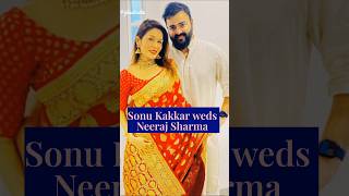 Sonu Kakkar with Husband Neeraj SharmaKakkar family ytshorts viral [upl. by Yelyk312]