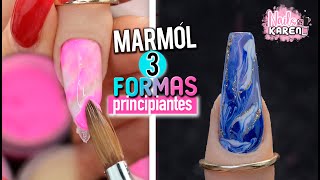 Cómo HACER EFECTO MÁRMOL  3 FORMAS [upl. by Carney743]