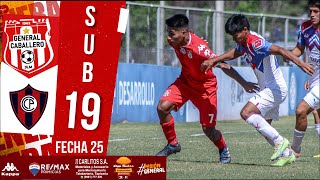 Fecha 25 Gral Caballero JLM vs Cerro Porteño  Sub 19 [upl. by Yelraf486]