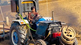 NEW Holland 3630 turbo RPM testing with Disc Harrow [upl. by Alag603]