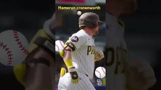 Padres de San Diego Home run jake cronenworth ⚾️mlb beisbol baseball grandesligas [upl. by Nussbaum]