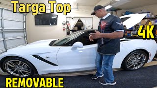 Corvette Transparent Targa Top Roof Replacement [upl. by Vail496]