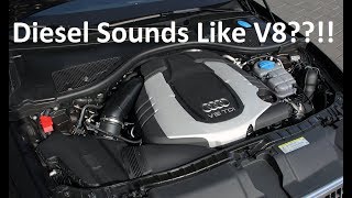 Diesel Sounds Like V8 Audi A6 BiTDi Exhaust Sound [upl. by Georgeanna670]