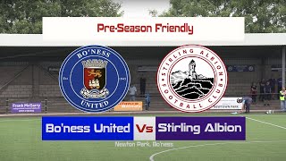 Boness United Vs Stirling Albion Highlights 030721 [upl. by Carmel21]