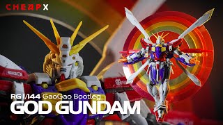 God Gundam  RG 1144  Bootleg  Speed Build  ASMR  Dạo này trôn Ae hơi nhiều [upl. by Nolyag]