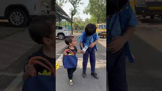 Akku apne bhai Duggu ko lekar aaya school se shorts [upl. by Adaven]