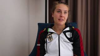 Fed CupDuell in Minsk Gerlach Maria und Lottner im Interview [upl. by Ennayelsel]