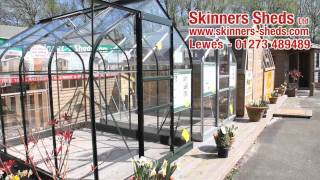 Skinners Sheds  Wyevale Garden Centre in Lewes East Sussex [upl. by Ynaiffit]