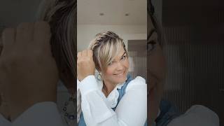 Part one of 3 kurzhaar hairstyle hairtutorial [upl. by Ilene464]