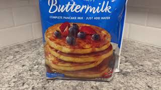 Costco Krusteaz Buttermilk Pancake Mix Review [upl. by Irtak839]