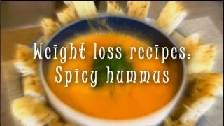 Weight loss recipes SPICY HUMMUS [upl. by Hennahane741]