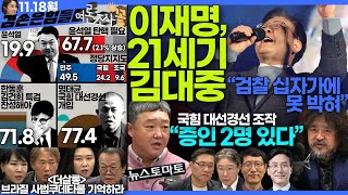 김어준의 겸손은힘들다 뉴스공장 2024년 11월 18일 월요일 김기성 뉴스토마토 편집국장 THE살롱 김진해 여론조사 김민석 동네사람들 [upl. by Aiela]