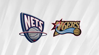 New Jersey Nets v Philadelphia 76ers  Kobe Era  NBA 2K24 [upl. by Naahsar]