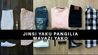 Jinsi yaku pangilia nguo za kiume Dresscode za kiume [upl. by Awra30]