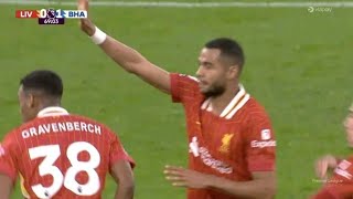 Cody Gakpo Goal Vs Brighton 🔥  Liverpool 21 Brighton Highlights [upl. by Ettari408]