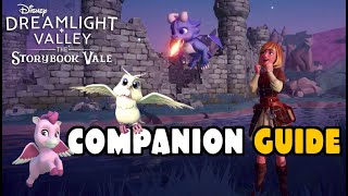 All Companions FAVORITE FOOD Complete Guide Storybook Vale  Disney Dreamlight Valley [upl. by Ingles700]