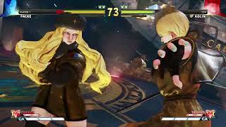 STREET FIGHTER V Falke vs Kolin [upl. by Leonor]