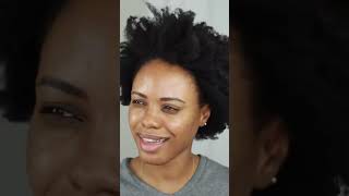 How to flat twist natural hair  edge control edition [upl. by Erdnassak]