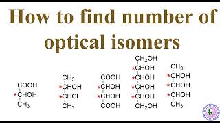 How to calculate number of optical isomers [upl. by Quackenbush657]