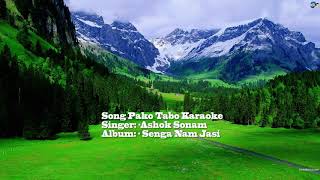 Pako Tabo binglingdo karaoke with lyrics [upl. by Sanford]