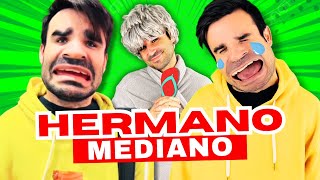 Mejores videos del HERMANO MEDIANO 🪠🤣 humor comedia HermanosMediano nachter [upl. by Ruhtra298]