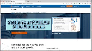 Pt 4 31 Install your MATLAB all in 5 minutes [upl. by Maleen35]