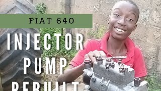 Fiat 640 Injector Pump Rebuilt [upl. by Pierette76]