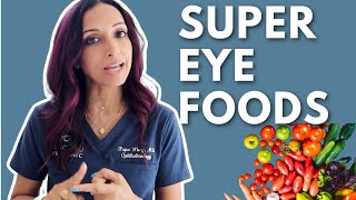 Foods to Protect Your Vision  Eye Doctor Explains [upl. by Htnnek]