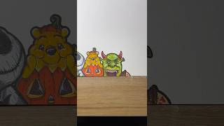 Halloween Cartoon Characters l Part6 shrek shortvideo halloween [upl. by Flita84]