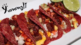 Cómo hacer Tacos De Tamarindo Botana MexicanaIvonneDiazMakeup [upl. by Henryetta]