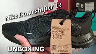 Nike Downshifter 12 unboxing before you buy nike nikerunning [upl. by Chew248]