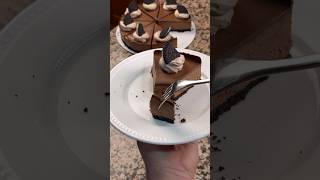 ألذ تشيز كايك شوكولاتة بدون فرن🤤 no bake chocolate cheesecake [upl. by Illil574]