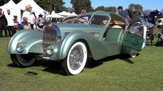 1935 Bugatti Aerolithe Coupe  Jay Lenos Garage [upl. by Rehpoitsirhc]