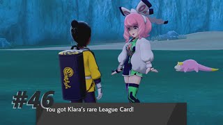 Pokemon Sword Part 46  Klaras rare League Card  Training Battle  Honey wants Watts [upl. by Cummings]