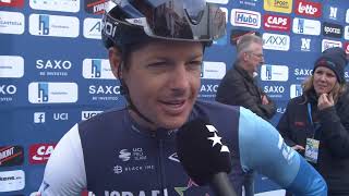 Jakob Fuglsang  Interview at the start  E3 Saxo Classic 2024 [upl. by Zuliram]