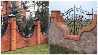 modern metal fence design ideas 2 [upl. by Dallis50]